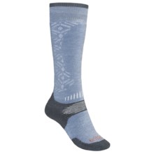 Bridgedale All-Mountain Snowsport Socks - Merino Wool (For Women) in Smoky Blue - 2nds