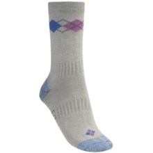 Bridgedale Argyle Socks (For Women) in Light Blue - 2nds