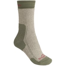 Bridgedale Ascent Socks - CoolMax®-Wool (For Women) in Olive Marl - 2nds