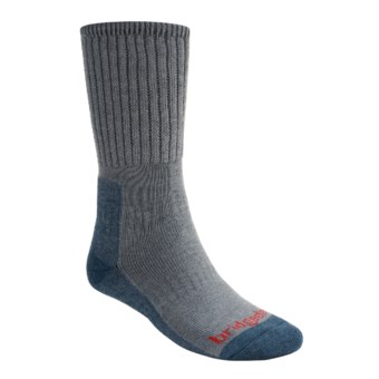 Bridgedale Backpacker Light Socks (For Men) in Grey/Blue