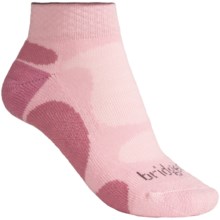 Bridgedale CoolMax® Active Trainer Socks (For Women) in Pink/Rose - 2nds