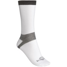 Bridgedale CoolMax® Liner Crew Socks - 2-Pack, Lightweight (For Women) in White - Closeouts
