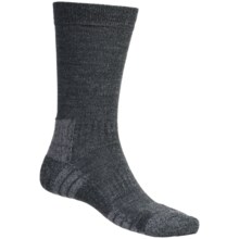 Bridgedale Explore Socks - Crew (For Men and Women) in Charcoal Heather - 2nds