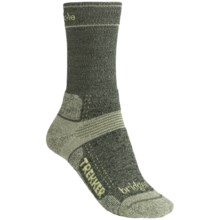 Bridgedale Hiking Socks - Wool (For Women) in Olive - 2nds