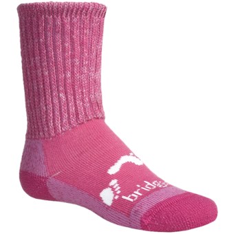Bridgedale Junior Hiker Socks (For Kids) in Pink/Bright Pink