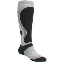 Bridgedale Precision Ski Socks - Merino Wool (For Men) in Dove/Black - 2nds