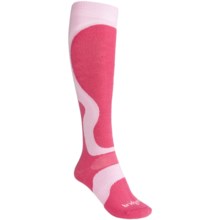 Bridgedale Precision Ski Socks - Merino Wool (For Women) in Pink/Raspberry - 2nds