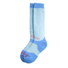 Bridgedale Snowsport Socks - Merino Wool (For Toddlers) in Light Blue/Medium Blue - 2nds