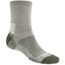 Bridgedale Trail Light Socks (For Men and Women) in Stone/Green - 2nds