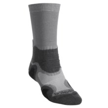 Bridgedale X-Hale Light Hiker Socks- Merino Wool (For Men) in Grey/Charcoal - 2nds