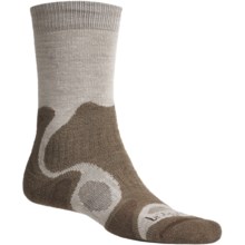 Bridgedale X-Hale Trailblaze Socks - Merino Wool, Crew (For Men) in Natural/Brown - 2nds