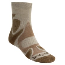 Bridgedale X-Hale Trailhead Socks (For Men and Women) in Tan / Brown - 2nds