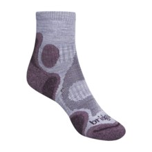 Bridgedale X-Hale Trailhead Socks  (For Women) in Light Purple / Purple - 2nds