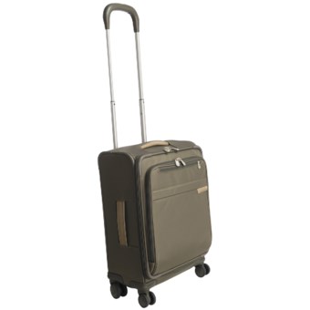 Briggs & Riley Baseline Wide-Body Spinner Suitcase - 20”, Carry-On in Olive