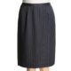 Broken Stripe Slim Skirt - Knee Length (For Women)