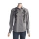 Brooks & Dunn by Panhandle Slim Satin Stripe Shirt - Cotton Satin, Long Sleeve (For Women)