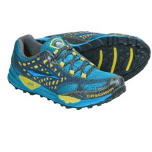Brooks Cascadia 7 Trail Running Shoes (For Men) in Euro Blue/Citronelle/Anthracite - Closeouts