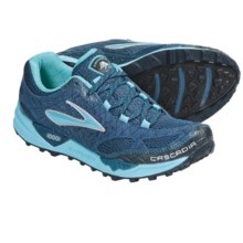 Brooks Cascadia 7 Trail Running Shoes (For Women) in Stellar/Scuba Blue/Marina/Silver - Closeouts