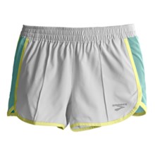 Brooks Epiphany Stretch II Running Shorts (For Women) in White/Tropic - Closeouts