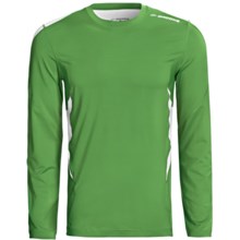 Brooks Equilibrium Shirt - Long Sleeve (For Men) in Speed Green - Closeouts