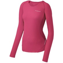 Brooks Equilibrium Shirt - Long Sleeve (For Women) in Cerise - Closeouts