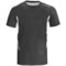 Brooks Equilibrium Shirt - Short Sleeve (For Men) in Black/White
