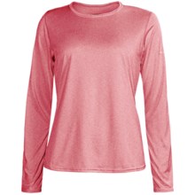 Brooks EZ Shirt - Long Sleeve (For Women) in Rouge - Closeouts