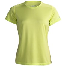 Brooks EZ T II Shirt - Short Sleeve (For Women) in Citrus - Closeouts