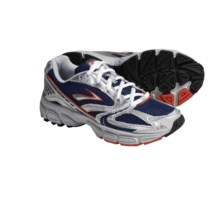Brooks Ghost Running Shoes (For Kids and Youth) in Twilight Blue/Orange.Com/Silver/White - Closeouts