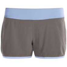 Brooks Glycerin 2-in-1 Shorts - Recycled Materials (For Women) in Slate/Powder - Closeouts
