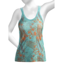 Brooks Glycerin II Print Support Tank Top - Built-In Bra (For Women) in Tropic - Closeouts