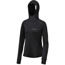 Brooks Infiniti Hooded Shirt - Long Sleeve (For Women) in Black - Closeouts