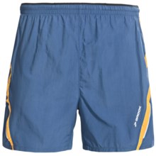 Brooks Infiniti II Notch Shorts - Built-In Mesh Brief (For Men) in Dark Blue - Closeouts