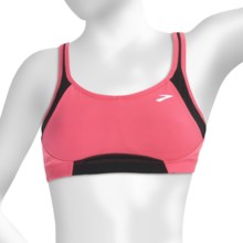Brooks Infiniti Sports Bra - High Impact (For Women) in Rouge - Closeouts
