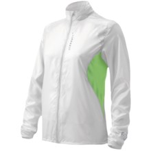Brooks LSD Lite II Jacket (For Women) in Brite White/Brite Green - Closeouts