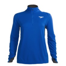 Brooks Podium Shirt - Zip Neck, Long Sleeve (For Women) in Kodiak - Closeouts