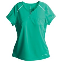 Brooks PR T-Shirt - Short Sleeve (For Women) in Minti - Closeouts