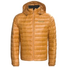 Brooks Range Down Sweater Hoodie Jacket - 850 Fill Power (For Men and Women) in Gold/Butter Scotch - Closeouts
