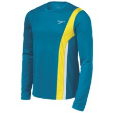 Brooks Rev II Shirt - Long Sleeve (For Men) in Atlantic/Sulphur - Closeouts