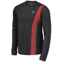 Brooks Rev II Shirt - Long Sleeve (For Men) in Black/Power Red - Closeouts