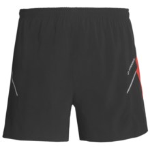 Brooks Sherpa 2-in-1 Shorts (For Men) in Black/Power Red - Closeouts