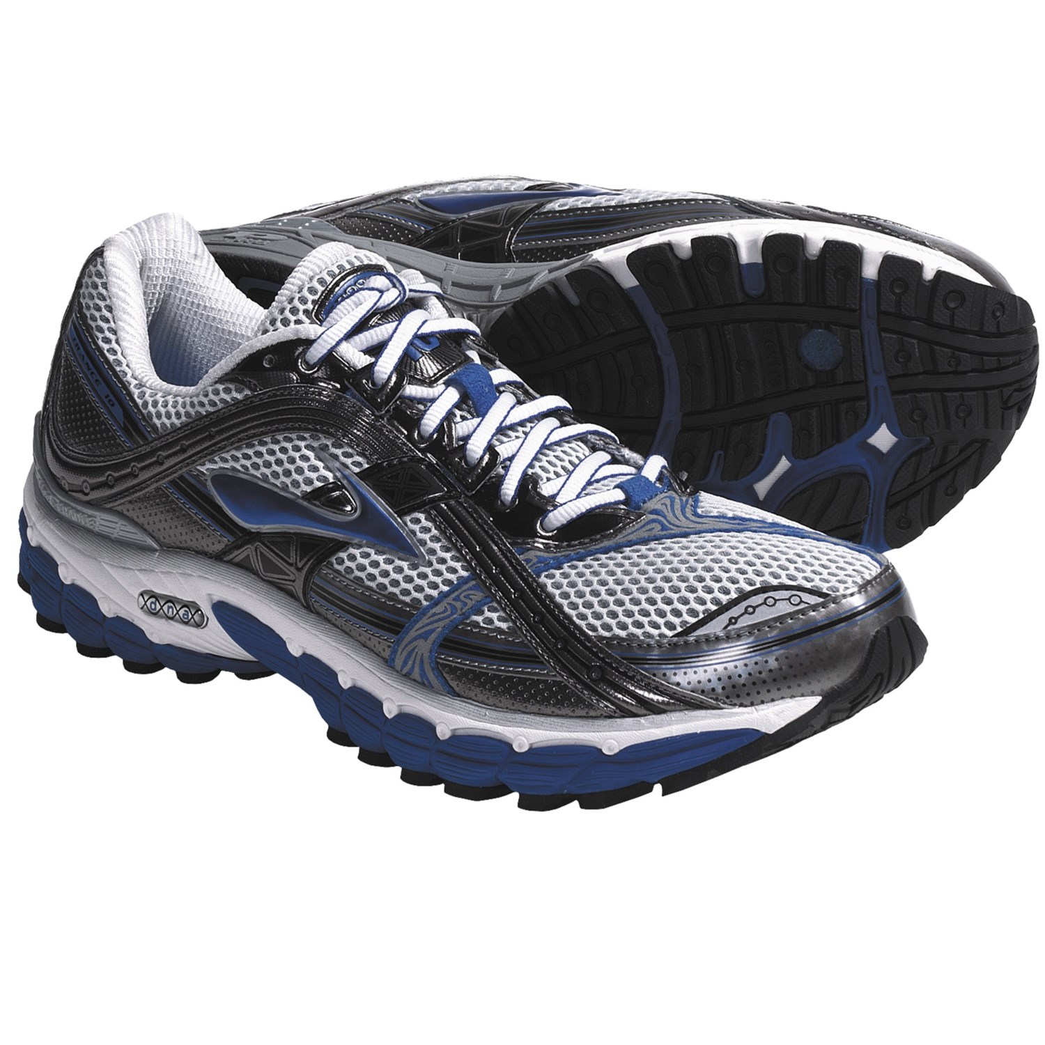 Download this Brooks Trance Running Shoes For Men Bright Navy Metallic picture