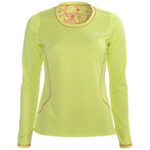 Brooks Versatile EZ Shirt - Long Sleeve (For Women) in Citrus - Closeouts