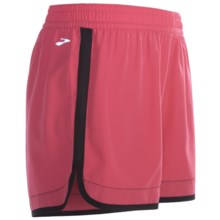 Brooks Versatile Woven Shorts - 5" (For Women) in Rouge - Closeouts