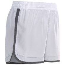 Brooks Versatile Woven Shorts - 5” (For Women) in White/Slate - Closeouts