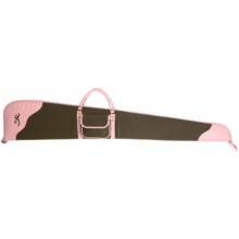 Browning Birch Creek Regular Flexible Gun Case - 52” (For Women) in Brown/Pink - Closeouts
