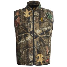 Browning Camo AddHeat Vest with AddHeat Power Pack and Control Module - Soft Shell (For Big Men) in Mossy Oak Break-Up Infinity - Closeouts