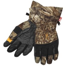 Browning Dirty Bird Gunners Gloves - Waterproof (For Men) in Mossy Oak Duck Blind - Closeouts