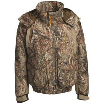 Browning Dirty Bird Wader Jacket - Waterproof, Insulated (For Men) in Mossy Oak Duck Blind