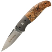Browning Escalade Folding Knife - Straight Edge, Liner Lock, Large in See Photo - Closeouts